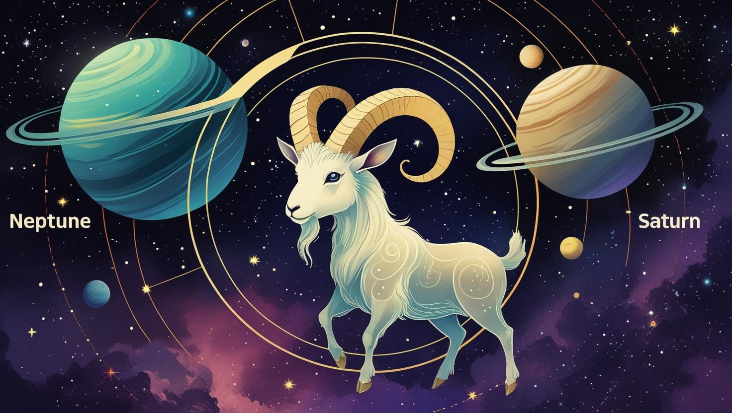 🪐Alineación Saturno-Neptuno: A qué signos del Zodíaco va a afectar y cómo