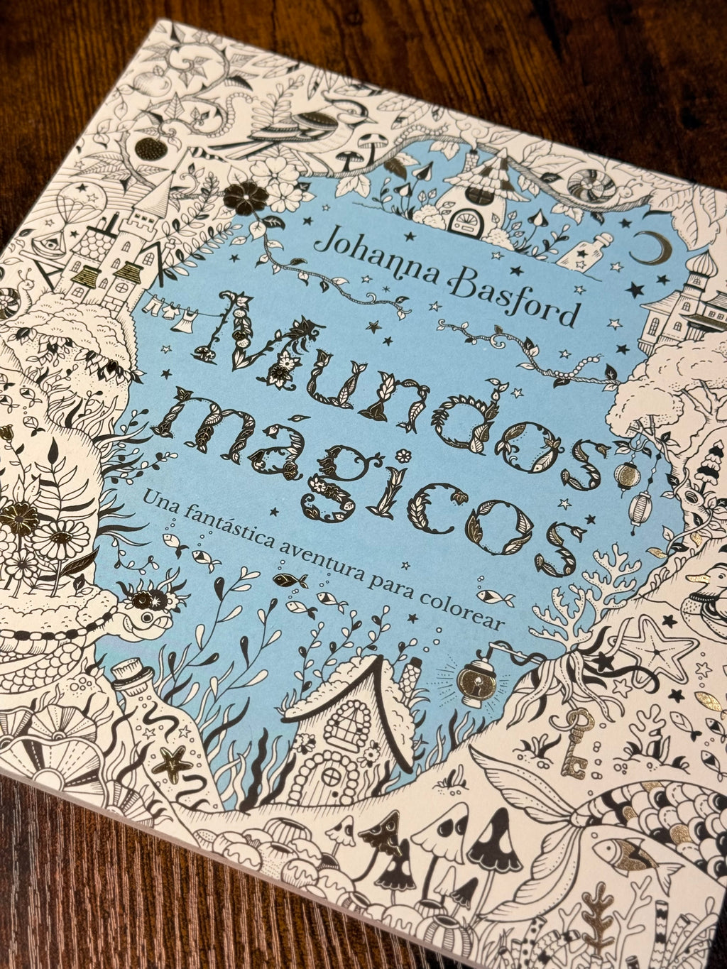 Mundos Mágicos: Una fantástica Aventura para colorear | Libro para adultos
