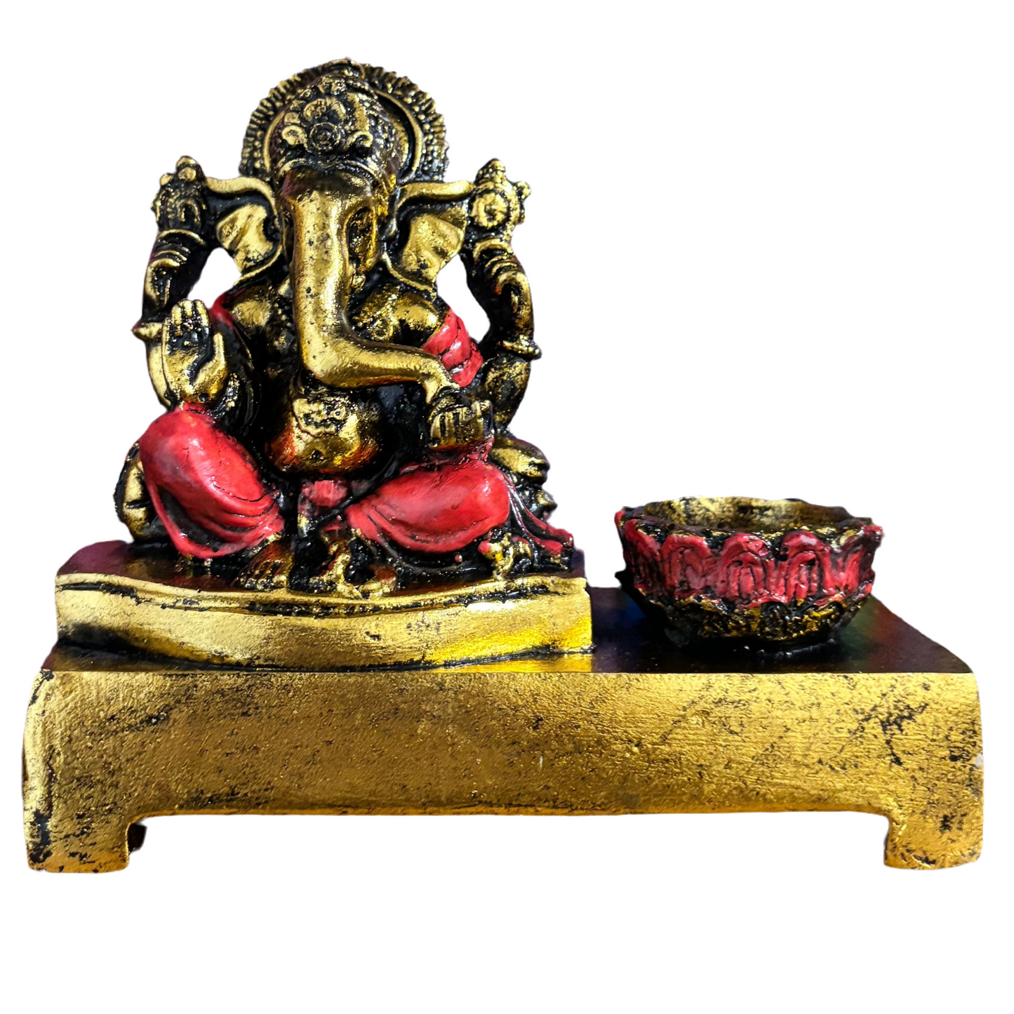 Porta vela Ganesha