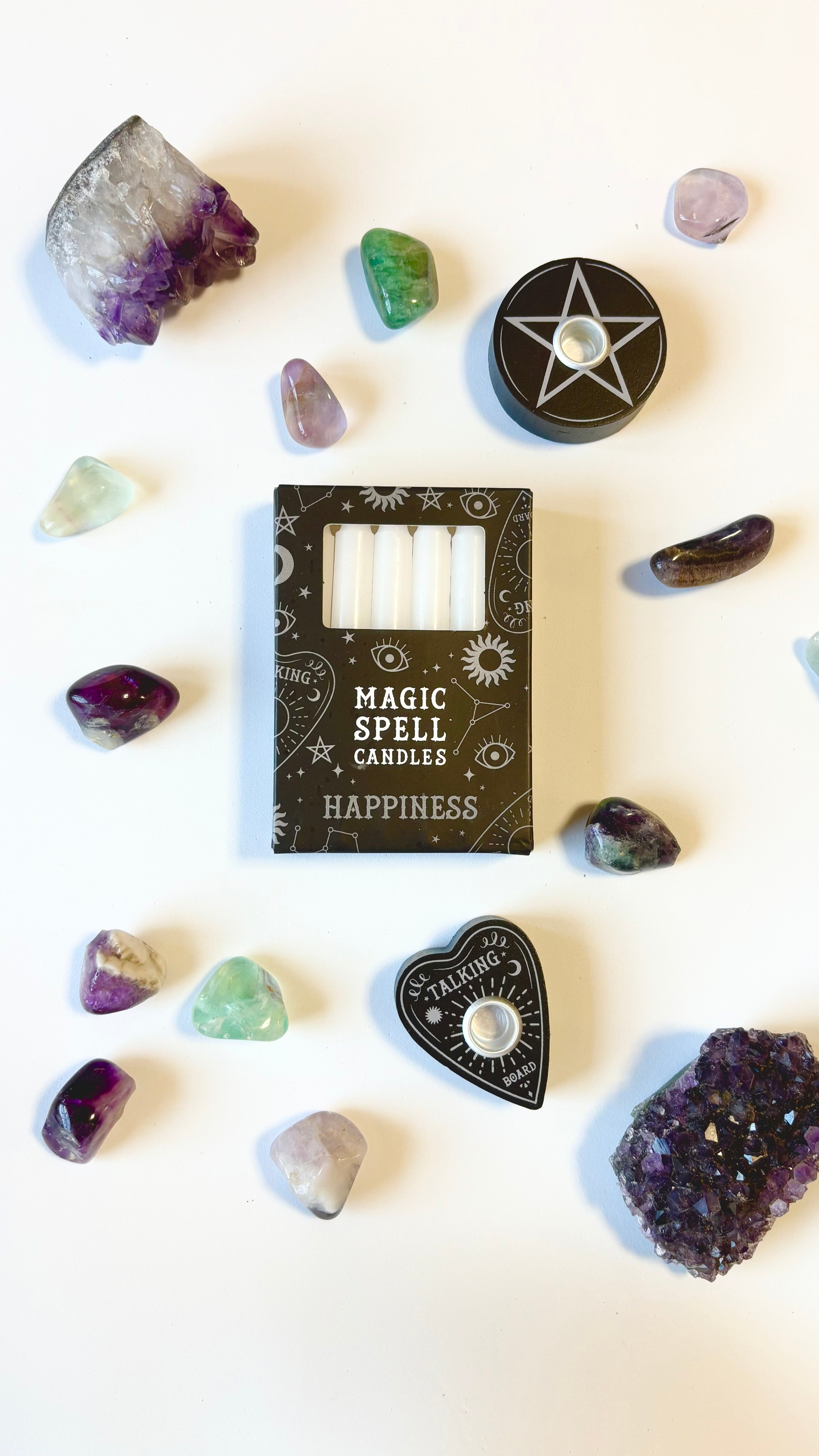 Velas Magic Spell Candle - Blanco - Felicidad