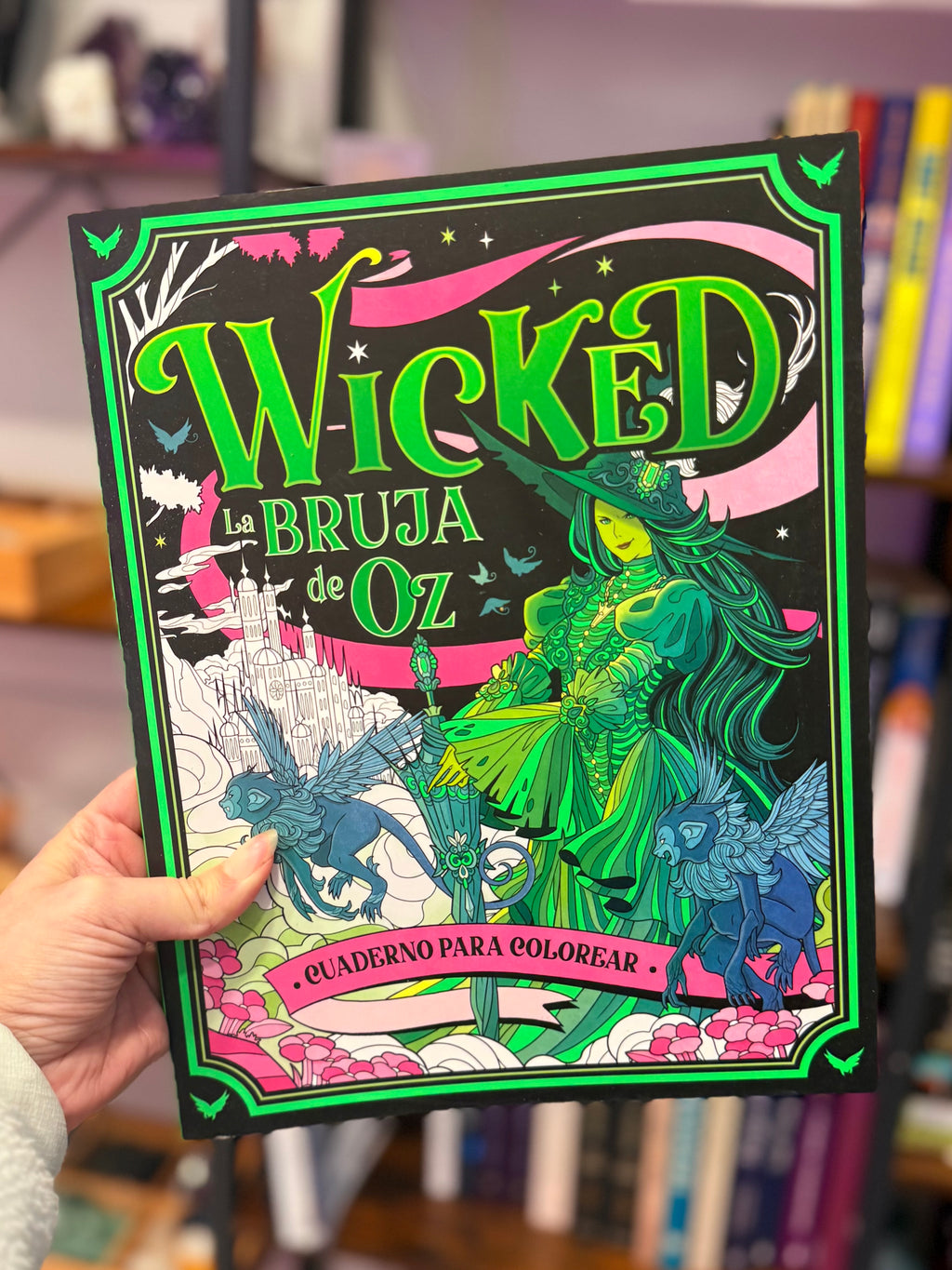 Wicked | La Bruja De Oz | Cuaderno para Colorear