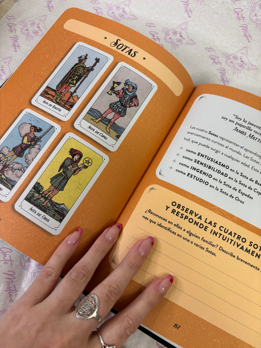 Practica el Tarot | Un cuaderno personal para leer las cartas del tarot