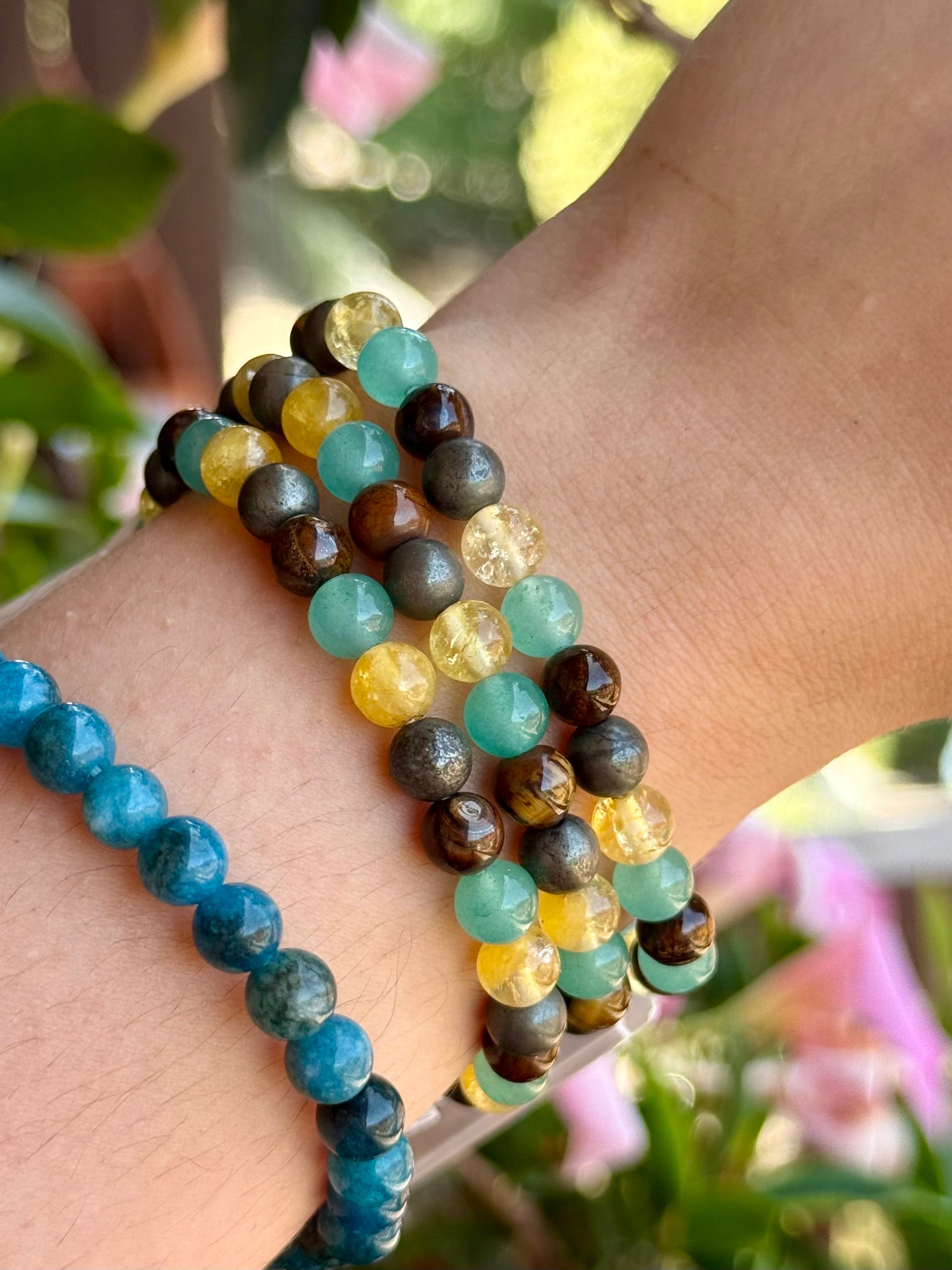 Pulsera Imán del Dinero 6mm