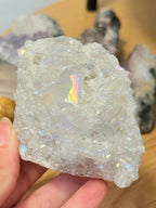 Drusa de Cuarzo Aqua Aura