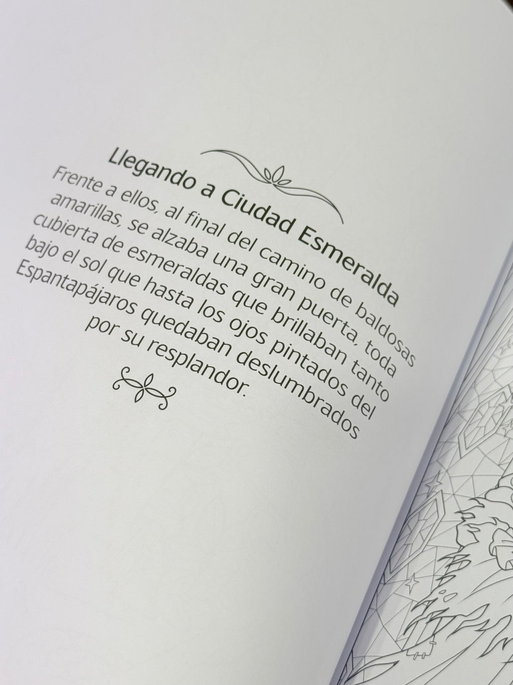 Wicked | La Bruja De Oz | Cuaderno para Colorear