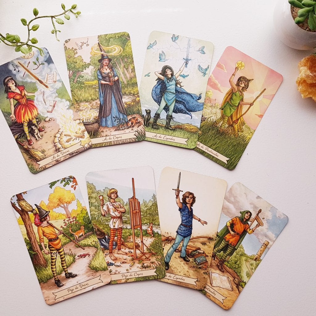 Tarot Sabiduría de Bruja | Guía + Cartas
