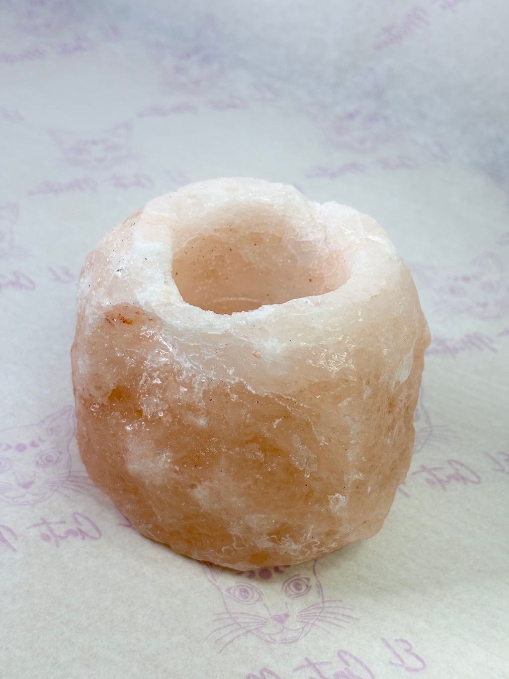 Portavelas Sal del Himalaya