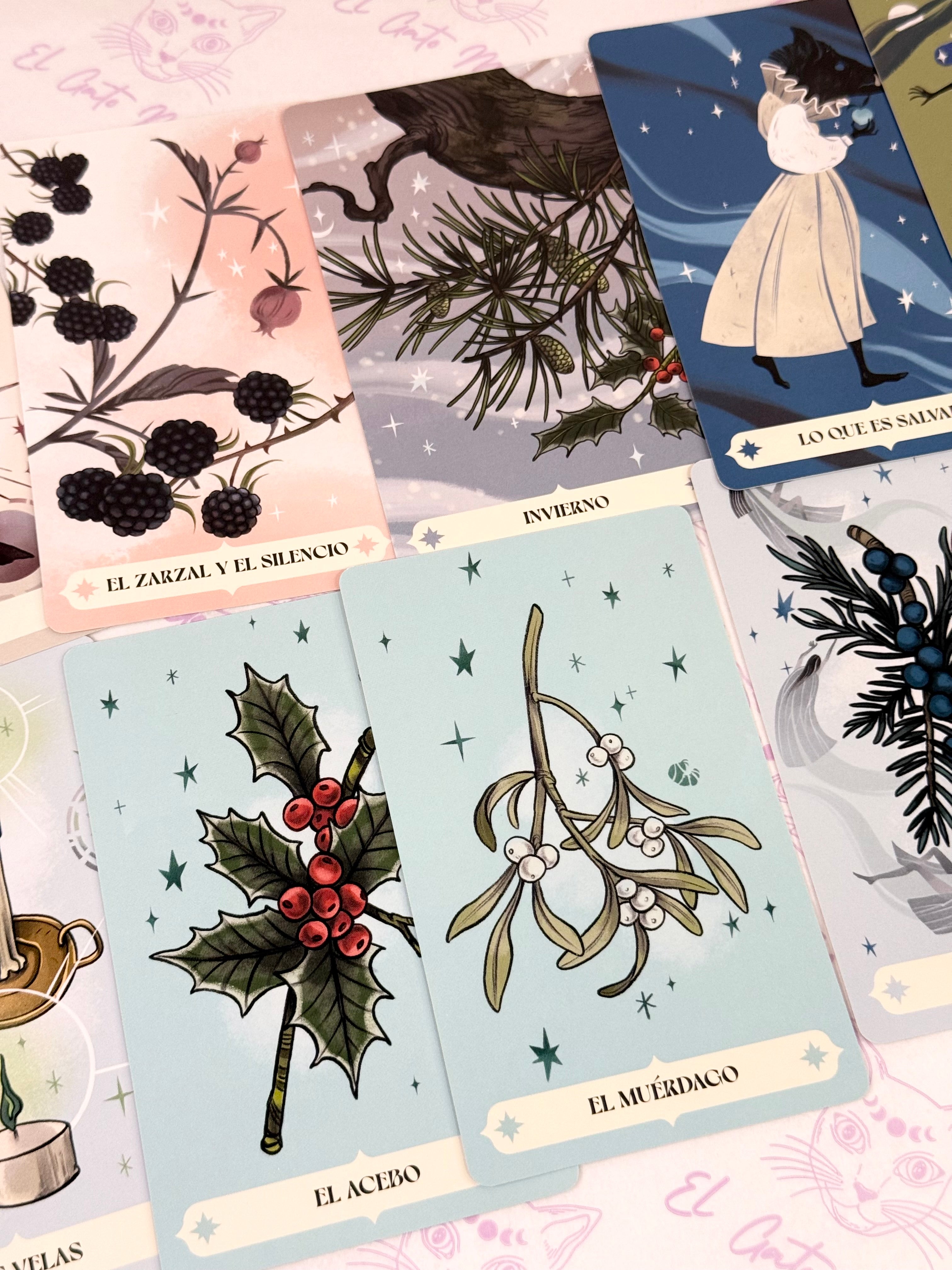 Herbana | Oráculo de la Bruja | 50 cartas + guía