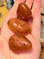 Rodados grandes de Cornalina Calidad Extra | Vitalidad y Motivación