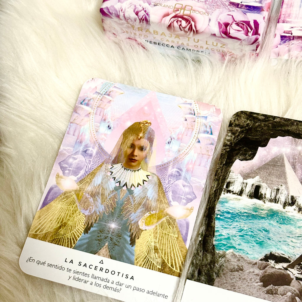 Work Your Light Oracle. Book and cards