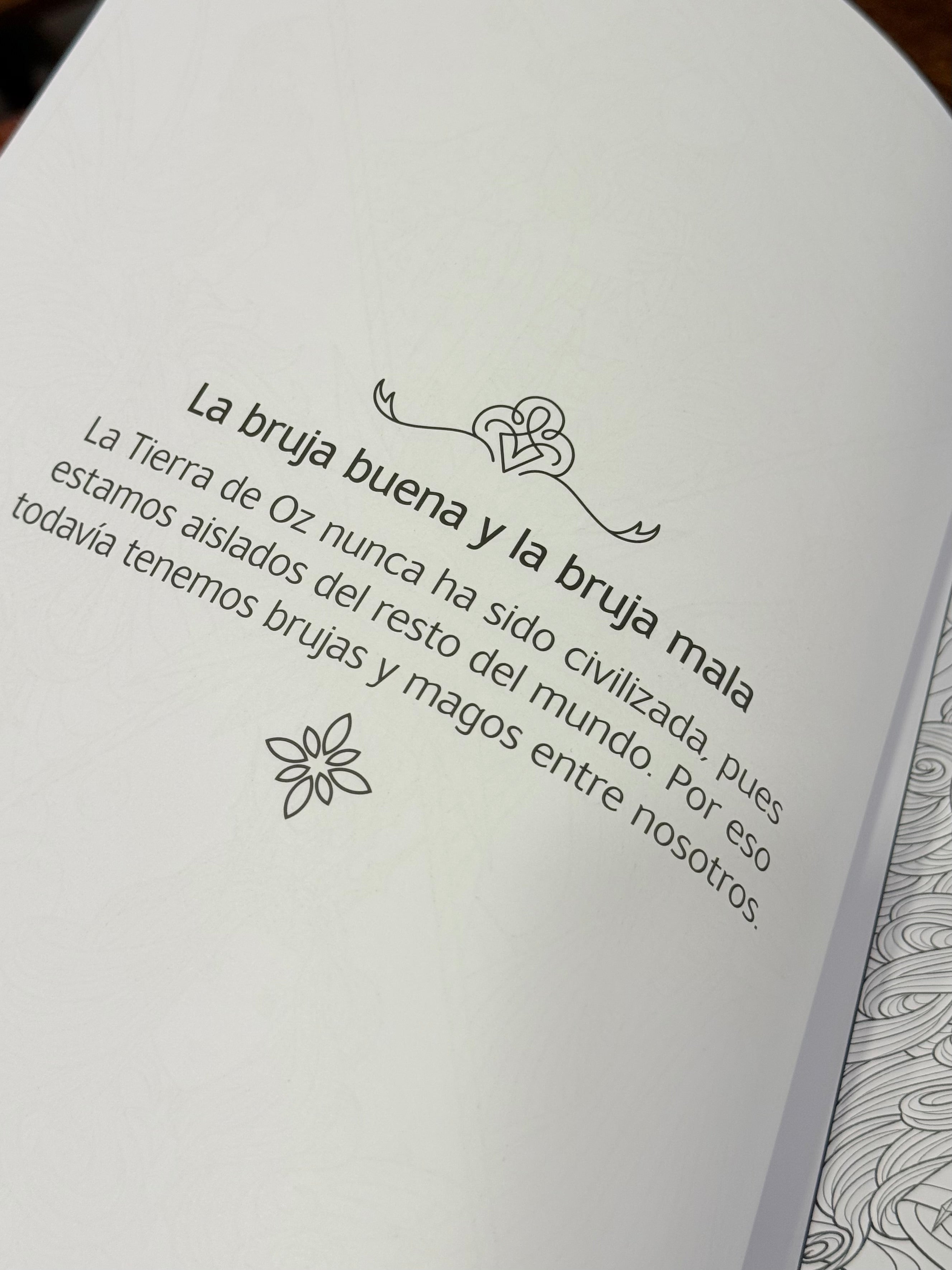 Wicked | La Bruja De Oz | Cuaderno para Colorear