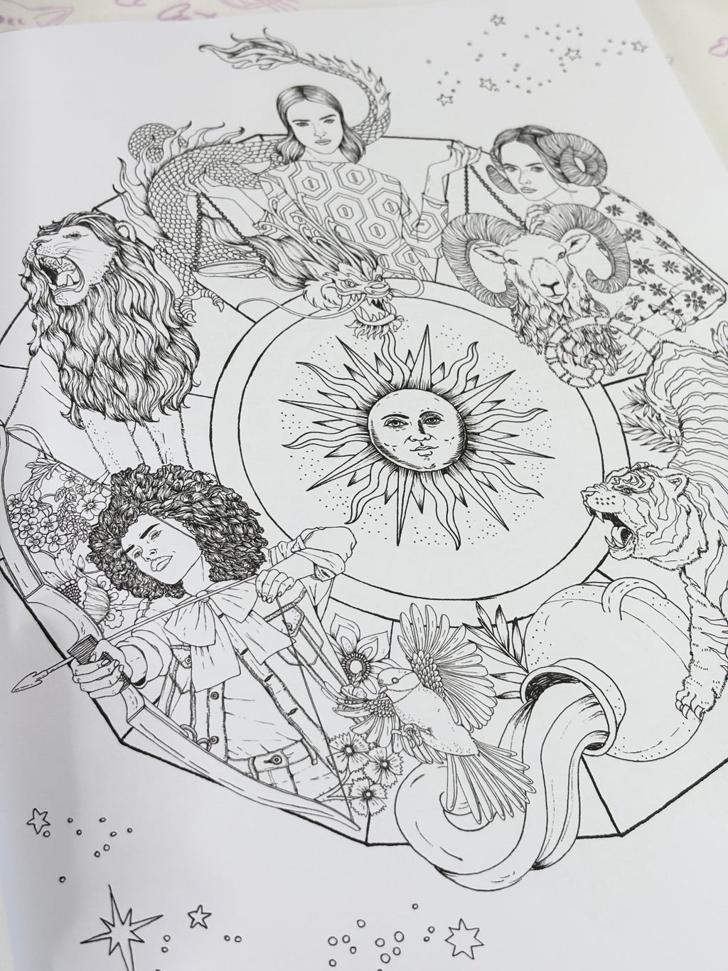 Astrología para Colorear