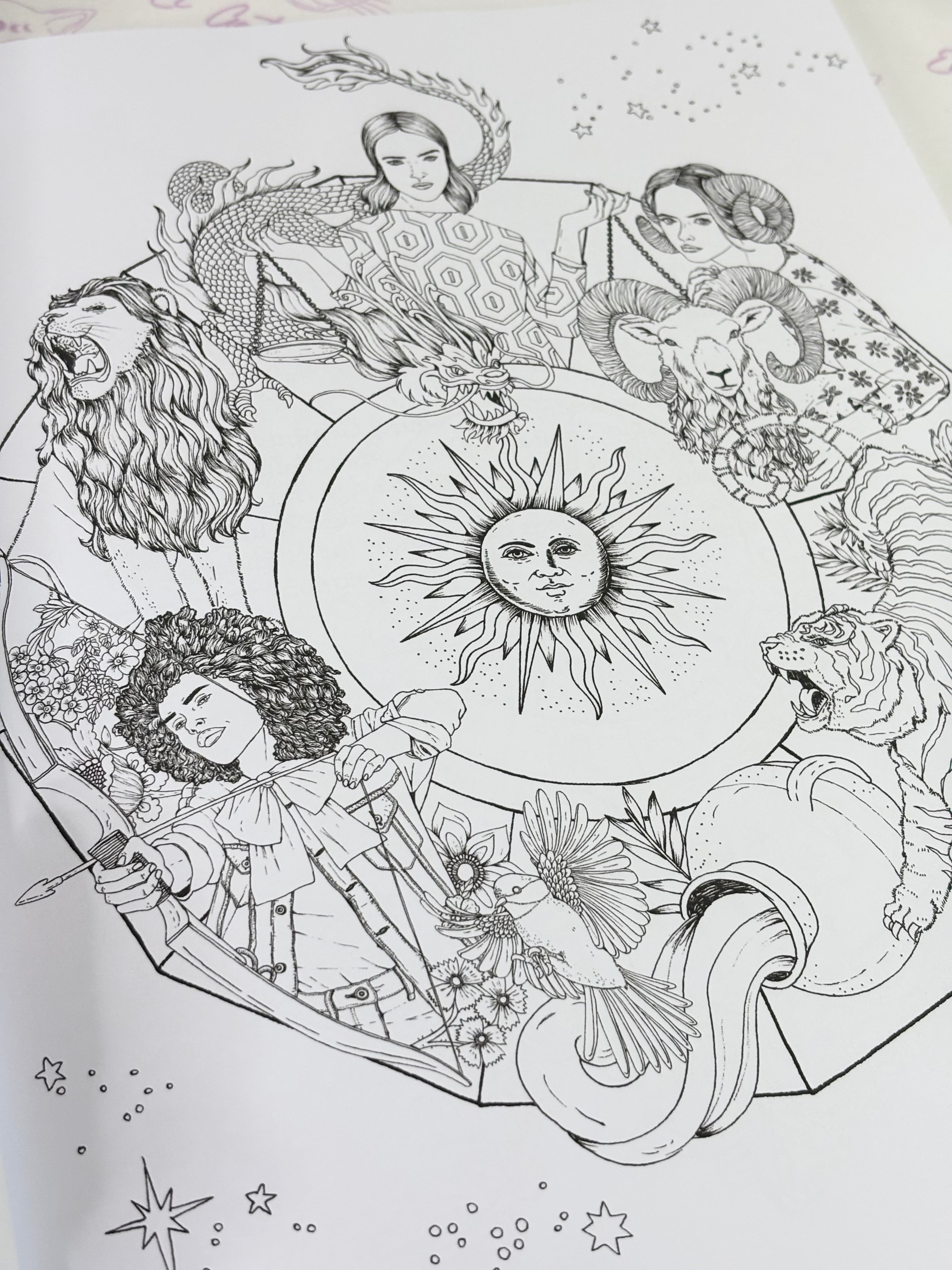 Astrología para Colorear