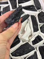 Turmalina Negra Catedral en bruto - Protección