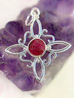 Colgante Nudo de Bruja plata primera ley