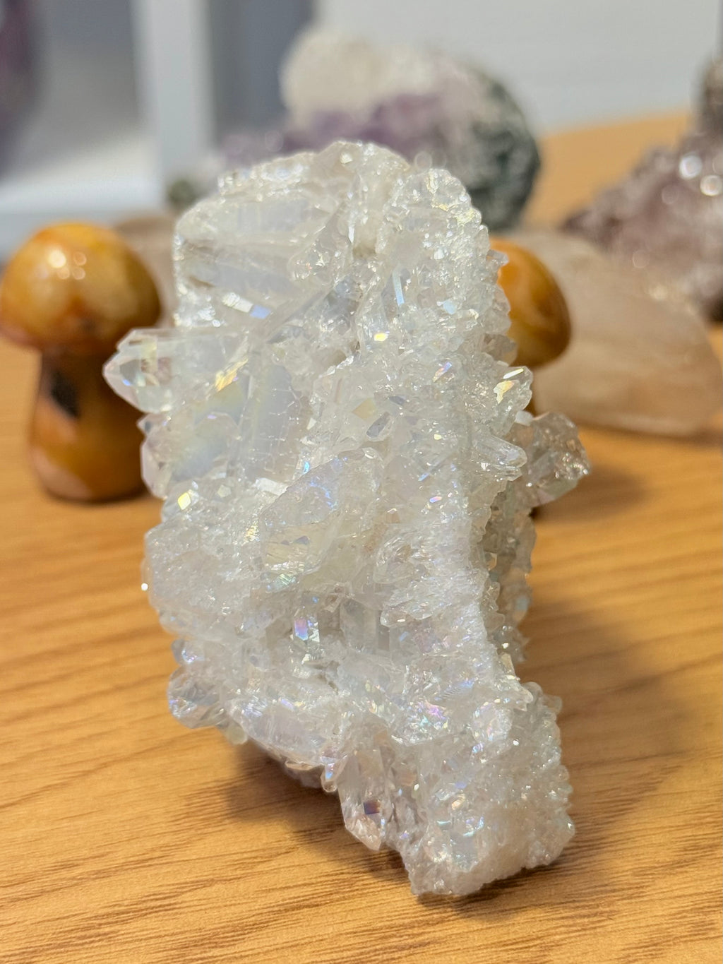 Drusa de Cuarzo Aqua Aura