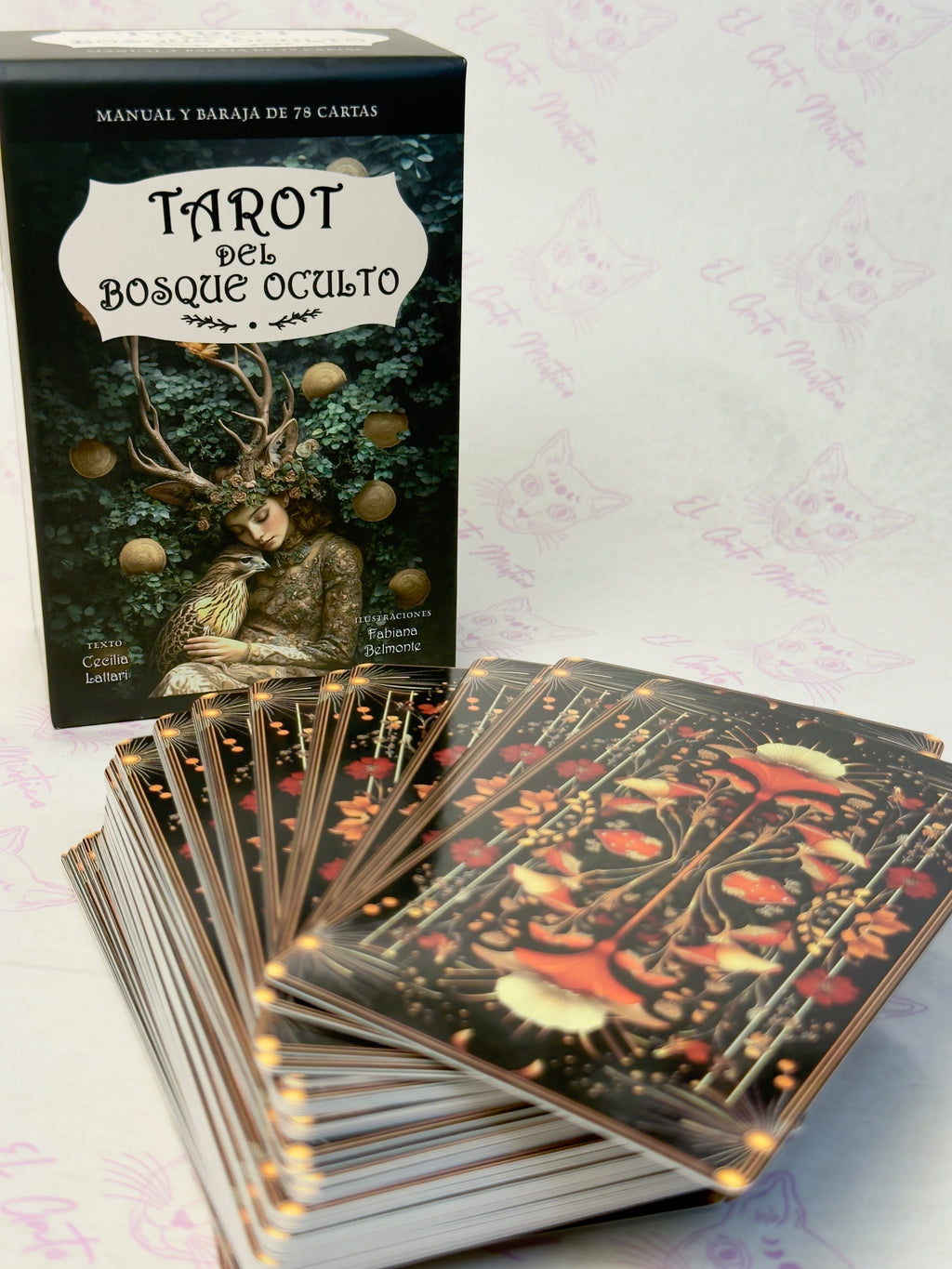 El Tarot del Bosque Oculto | 78 cartas + guía