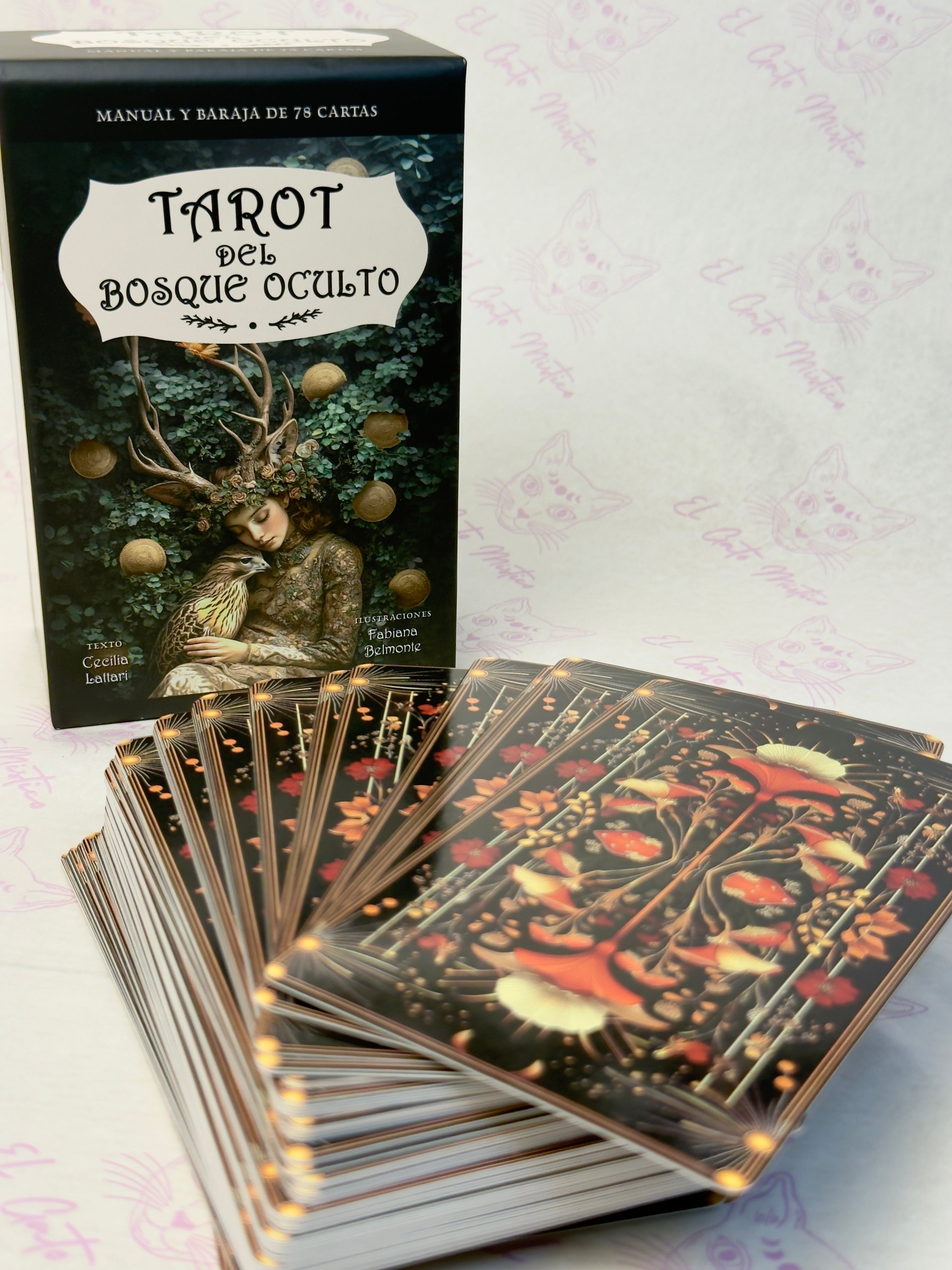 El Tarot del Bosque Oculto | 78 cartas + guía