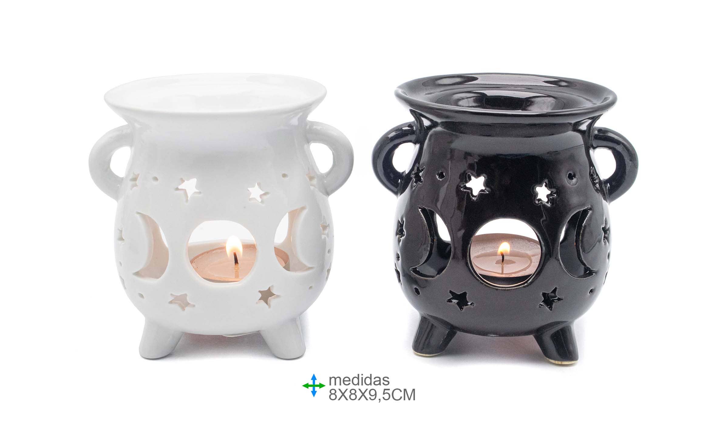 Quemador de Wax Melts Caldero de Bruja