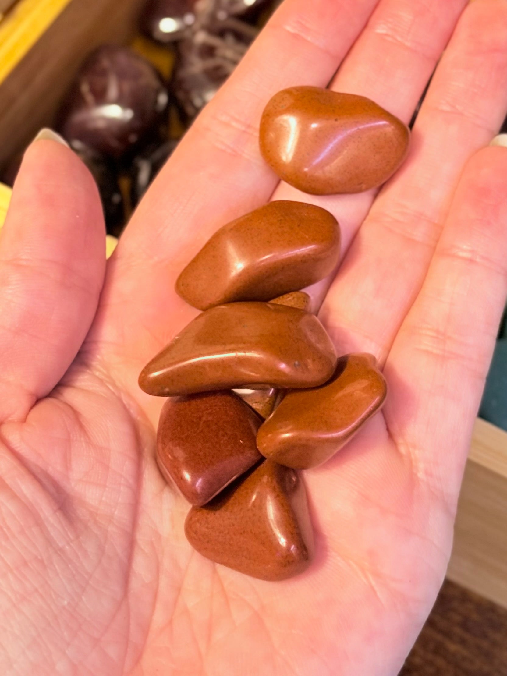 Cantos rodados de Jaspe Rojo | Coraje y Vitalidad