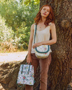 Mochila Martha Blooming Toile Botánico | Fable England | Preventa