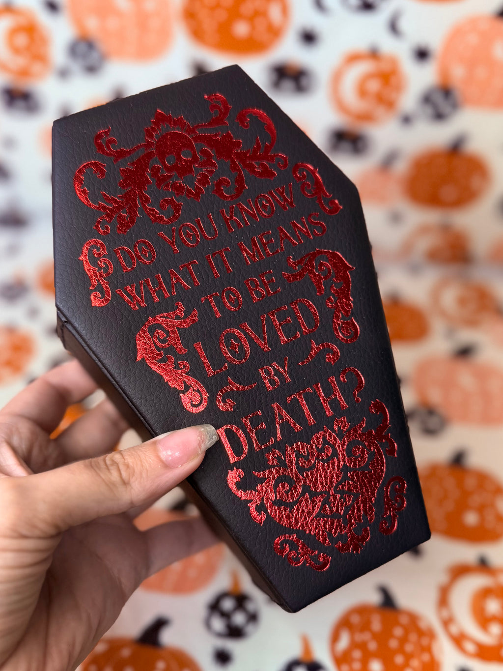 Joyero Gótico Ataúd | ¿Sabes qué significa ser amado por la Muerte?