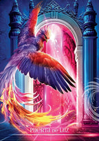 Oráculo del Fénix | 44 cartas y Libro guía