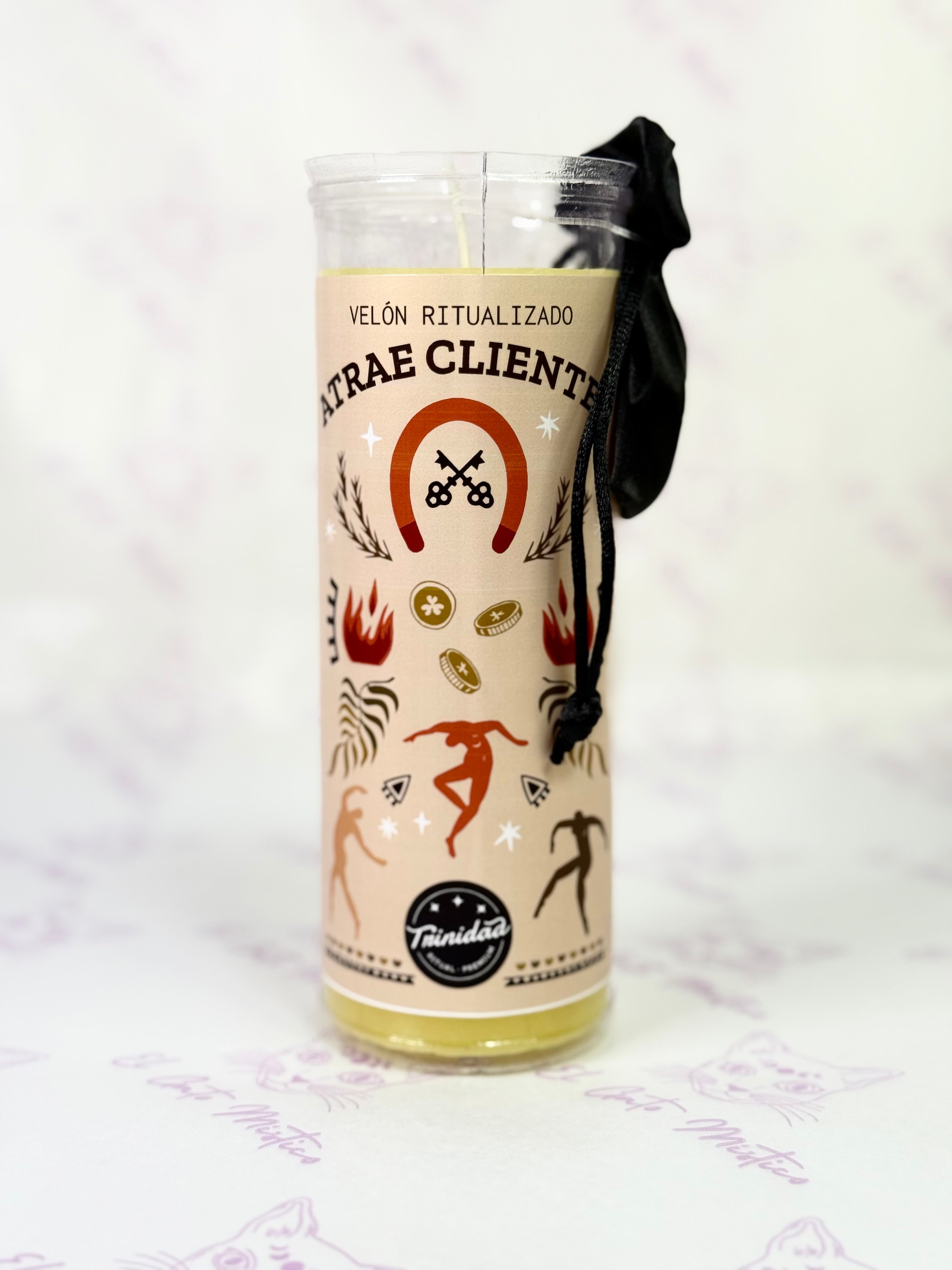 Velón Ritualizado Atrae Clientes | Impulsa tu Negocio