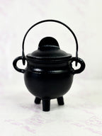 Caldero de bruja de hierro fundido