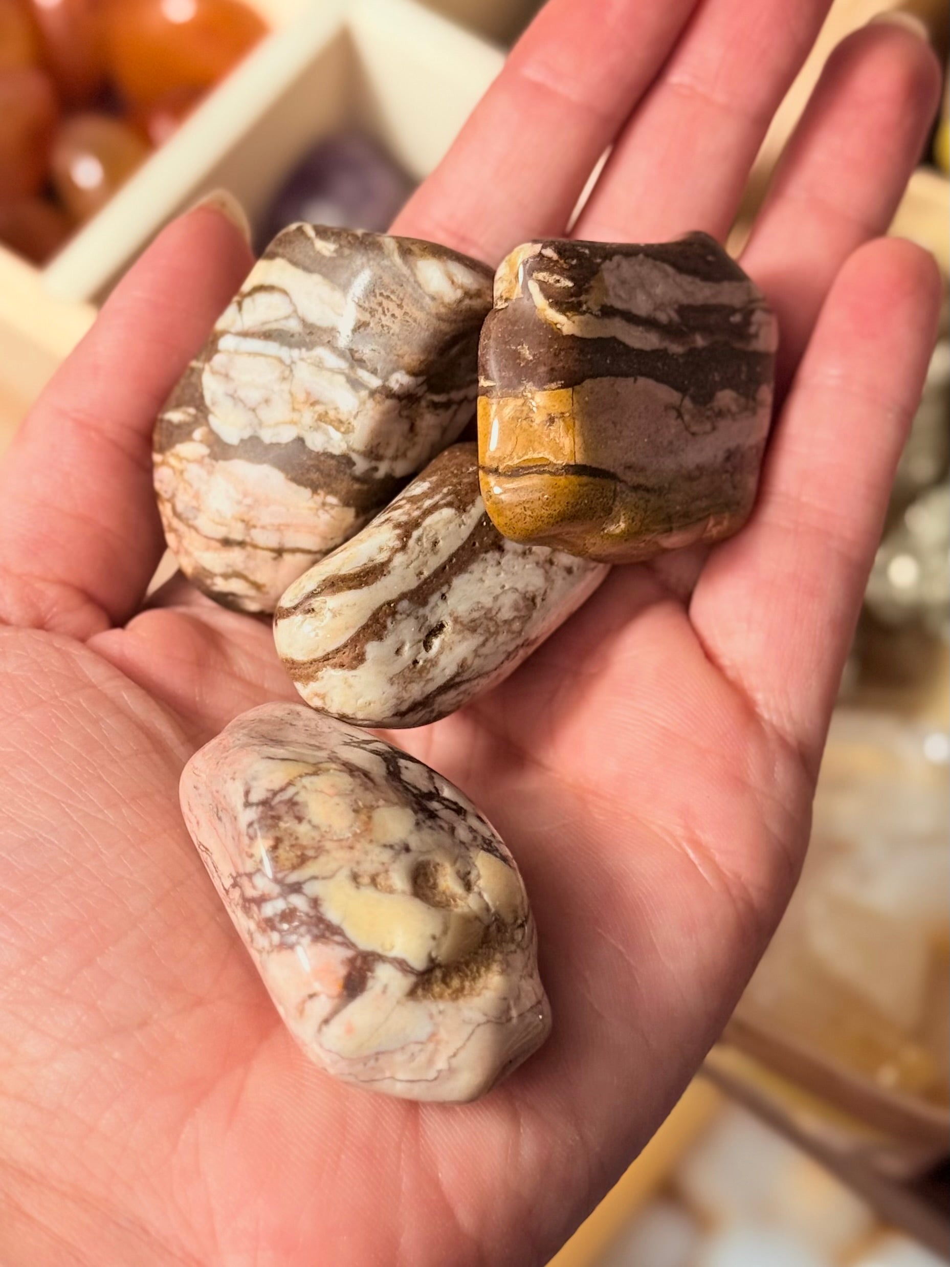 Rodados de Jaspe Bamboo | Paz y Crecimiento Interior