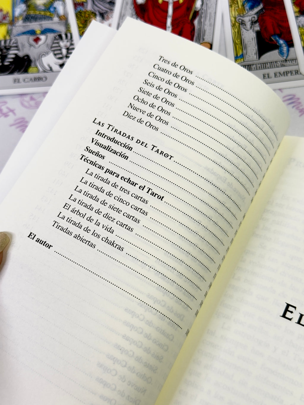 Tarot Rider el Espejo de la Vida | Libro y 78 cartas