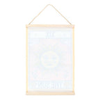 Tapiz de Pared de Carta de El Sol Tarot Vintage