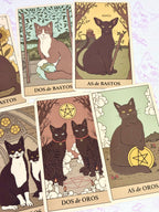 El Tarot de los Gatos. Estuche libro y cartas