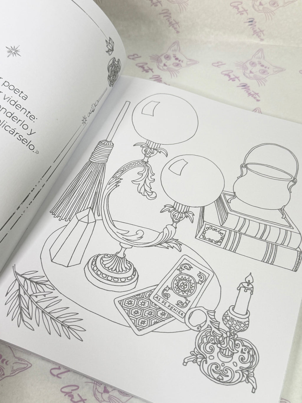 Tarot Secreto | Cuaderno para Colorear