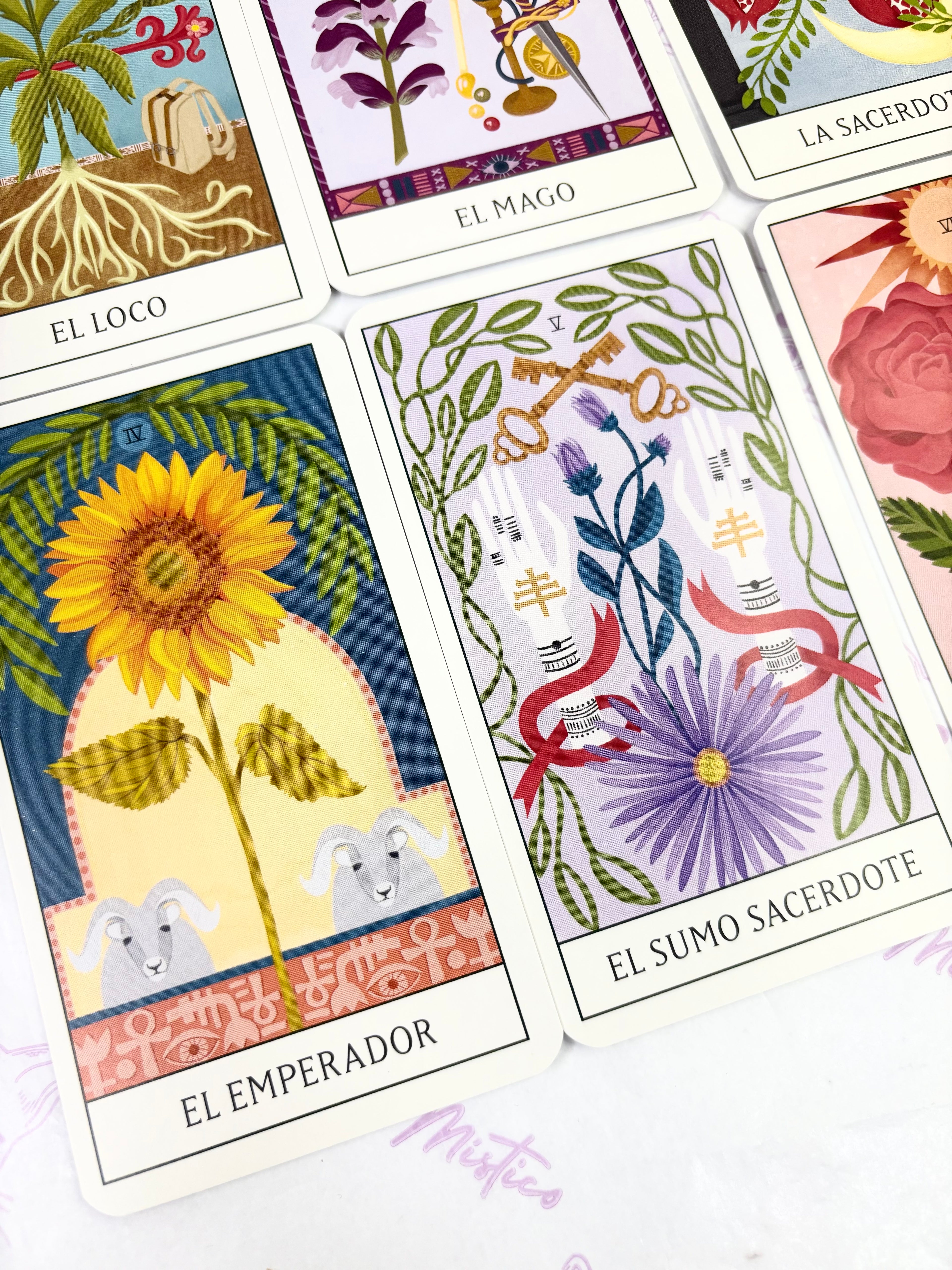 Tarot Floral | Guía + Cartas