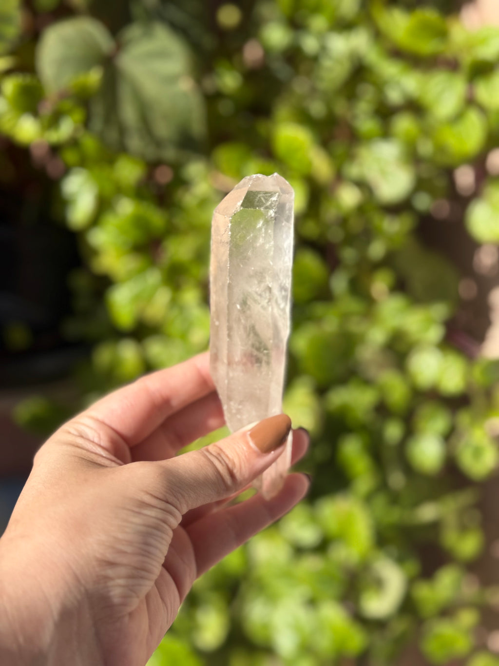 Puntas naturales de Cuarzo Cristal