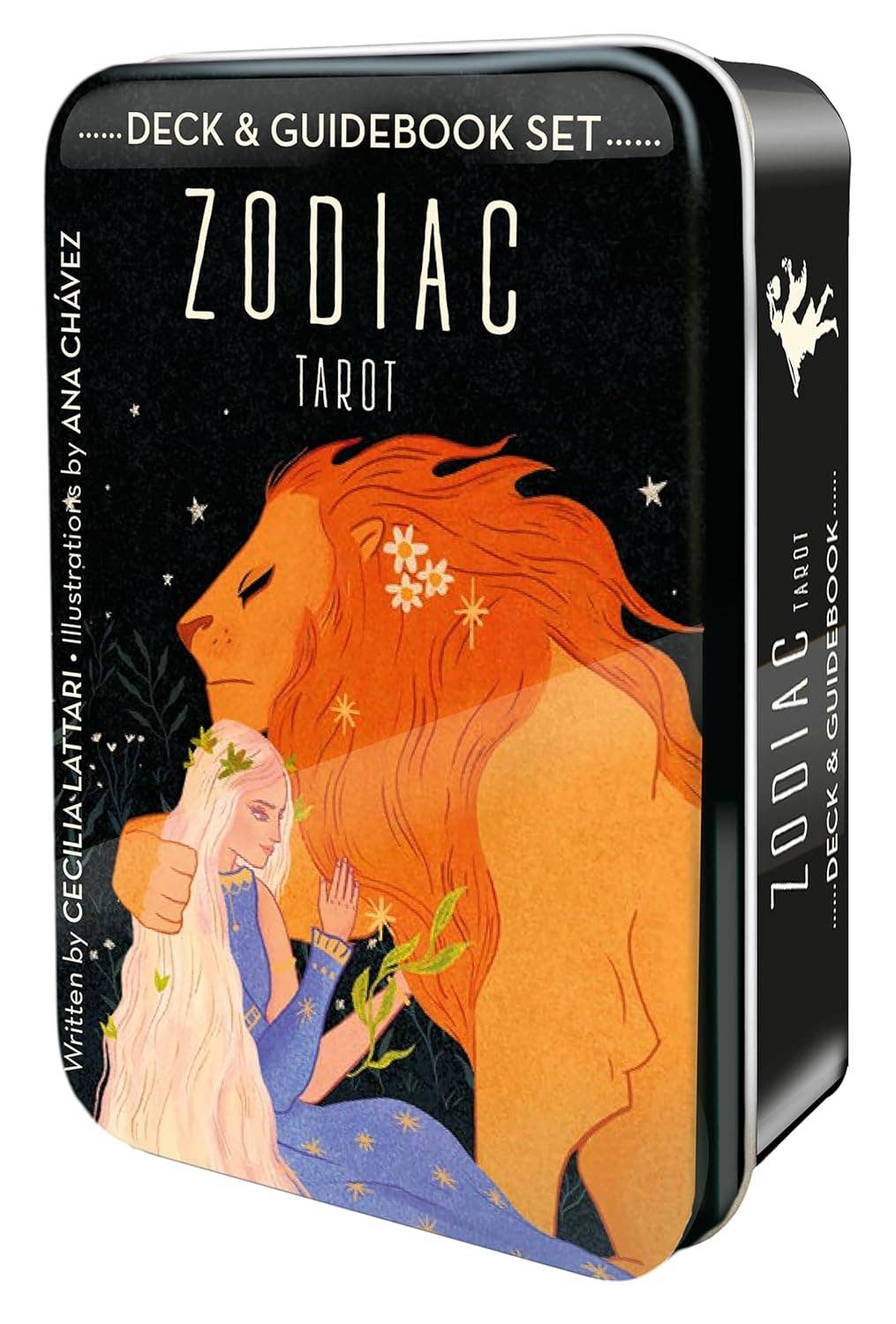 Tarot del Zodíaco tamaño bolsillo en lata | Inglés