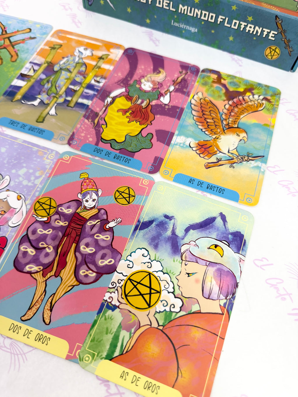 El Tarot del Mundo Flotante | Estuche cartas + Guía