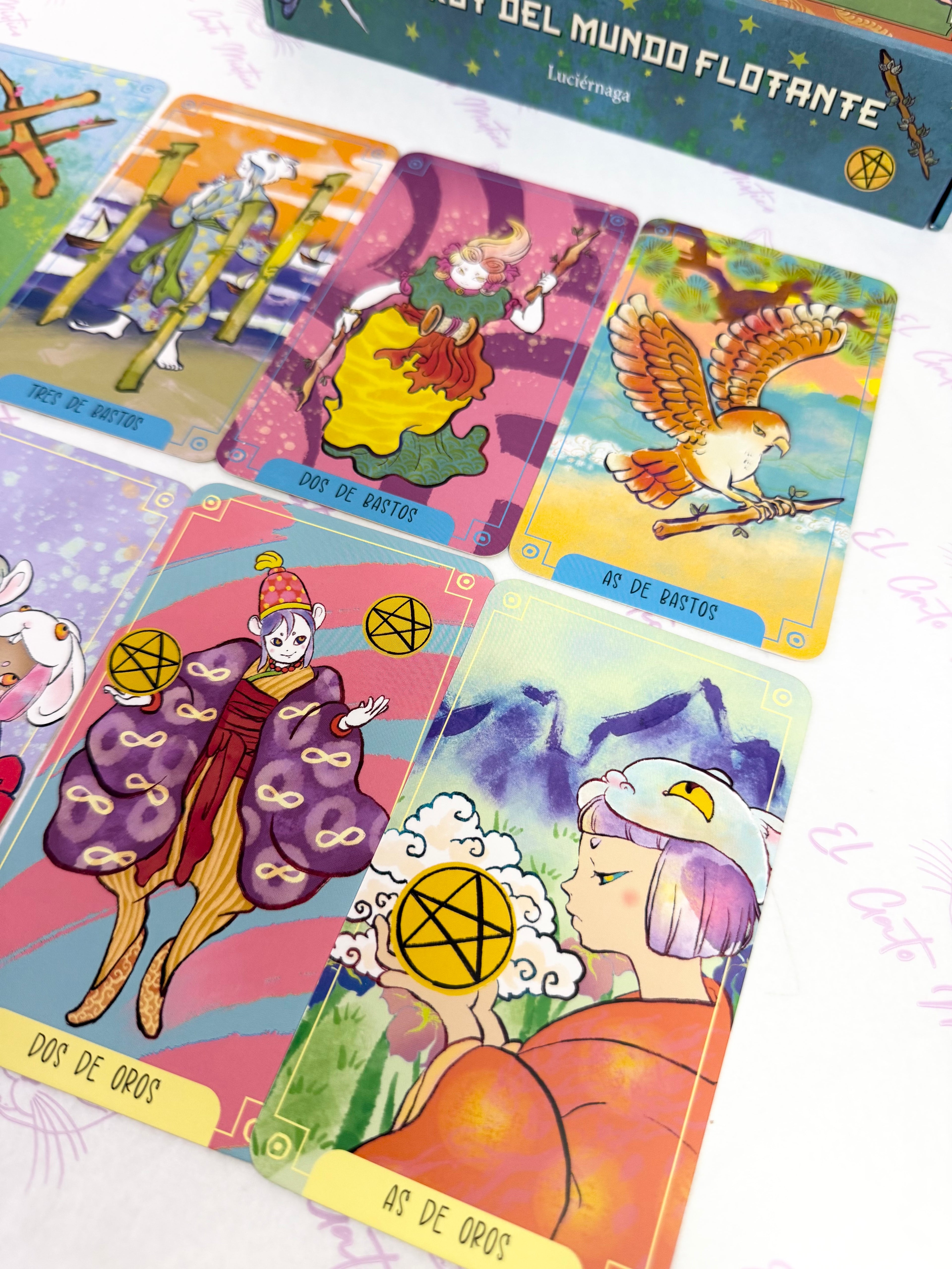 El Tarot del Mundo Flotante | Estuche cartas + Guía