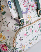 Mochila Martha Blooming Toile Botánico | Fable England | Preventa