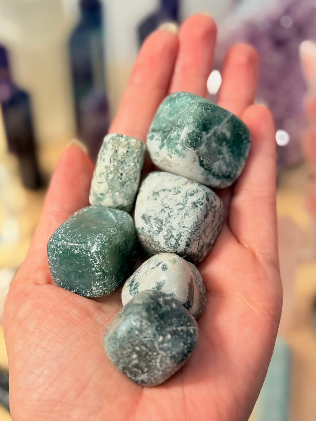 Rodados de Ágata Árbol grandes | Confianza y Estabilidad