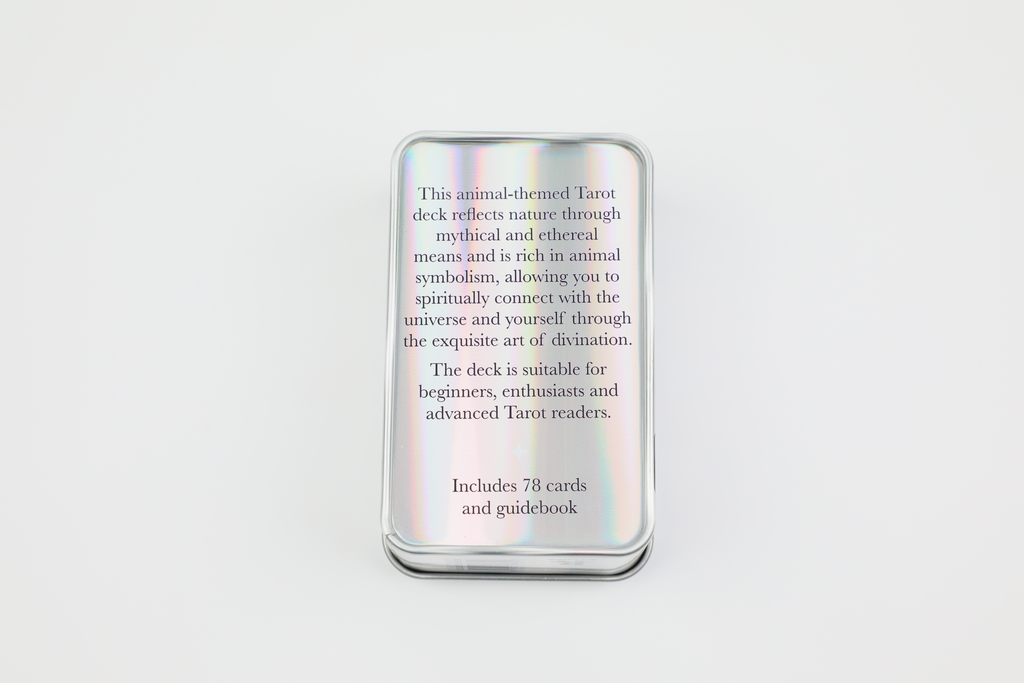 Oriens Animal Tarot Edición de Bolsillo en Lata Cartas Rockpool