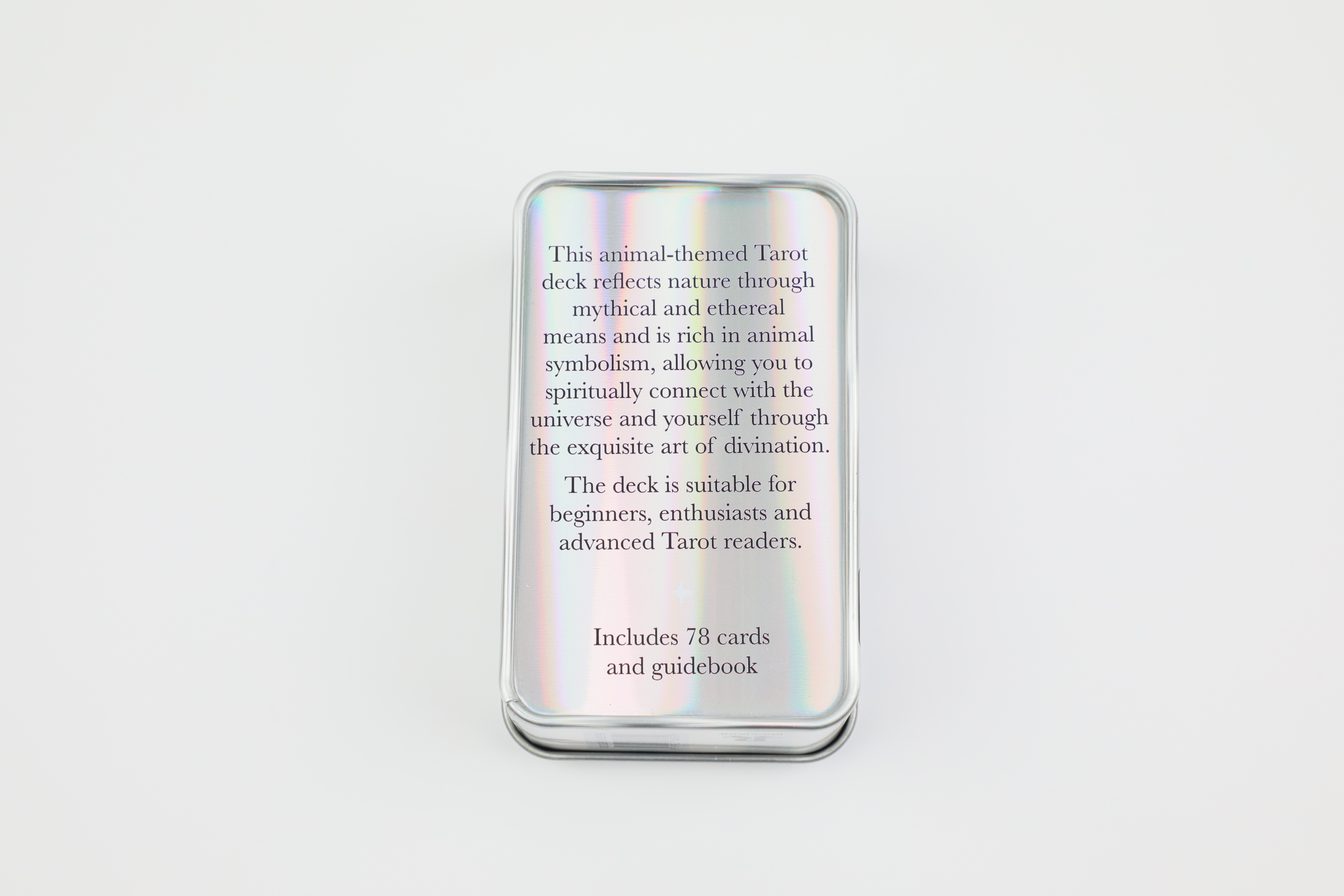 Oriens Animal Tarot Edición de Bolsillo en Lata Cartas Rockpool