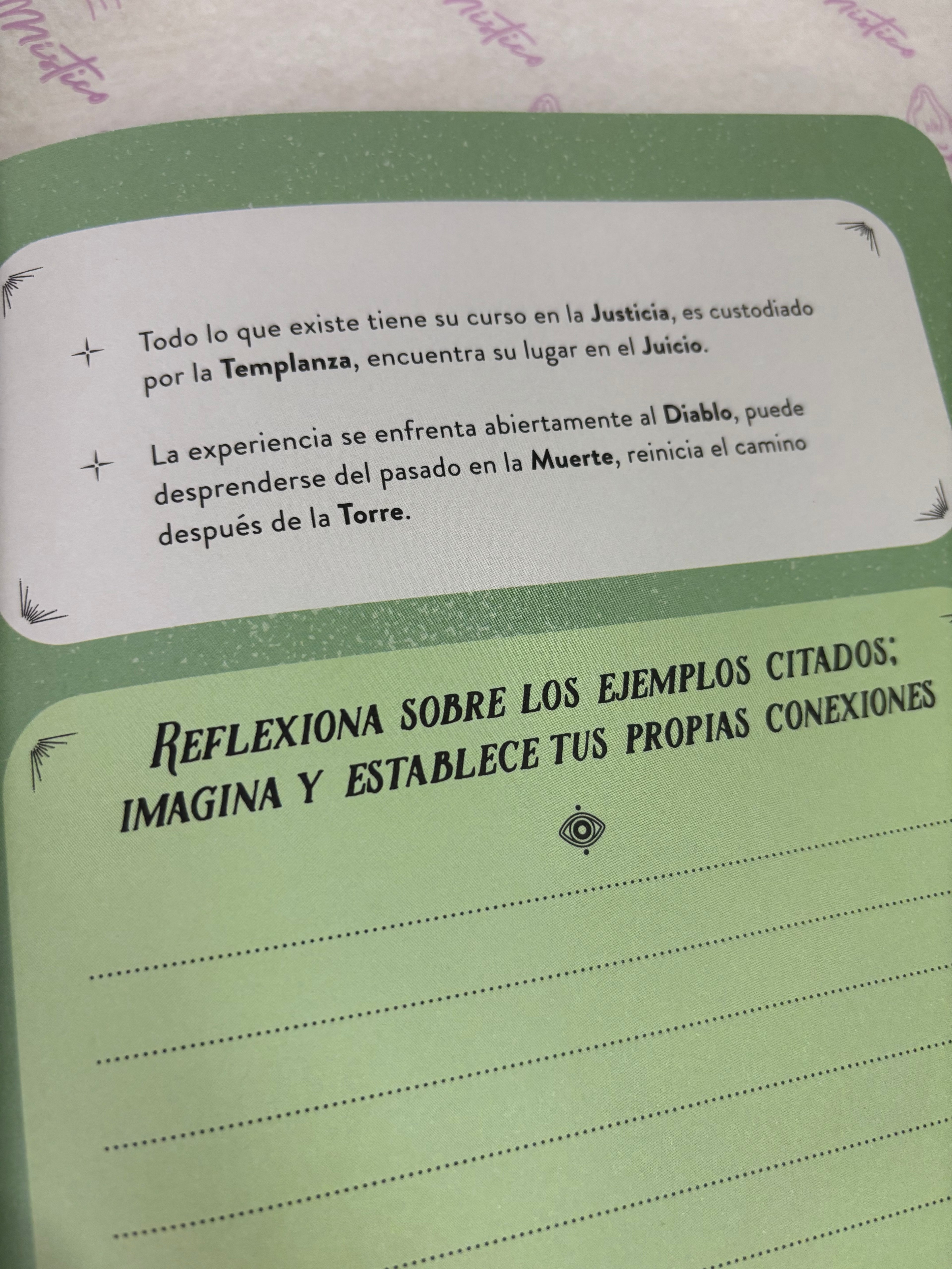 Practica el Tarot | Un cuaderno personal para leer las cartas del tarot