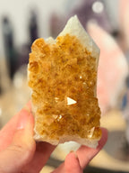 Drusa de Citrino Calentado | Abundancia y Prosperidad