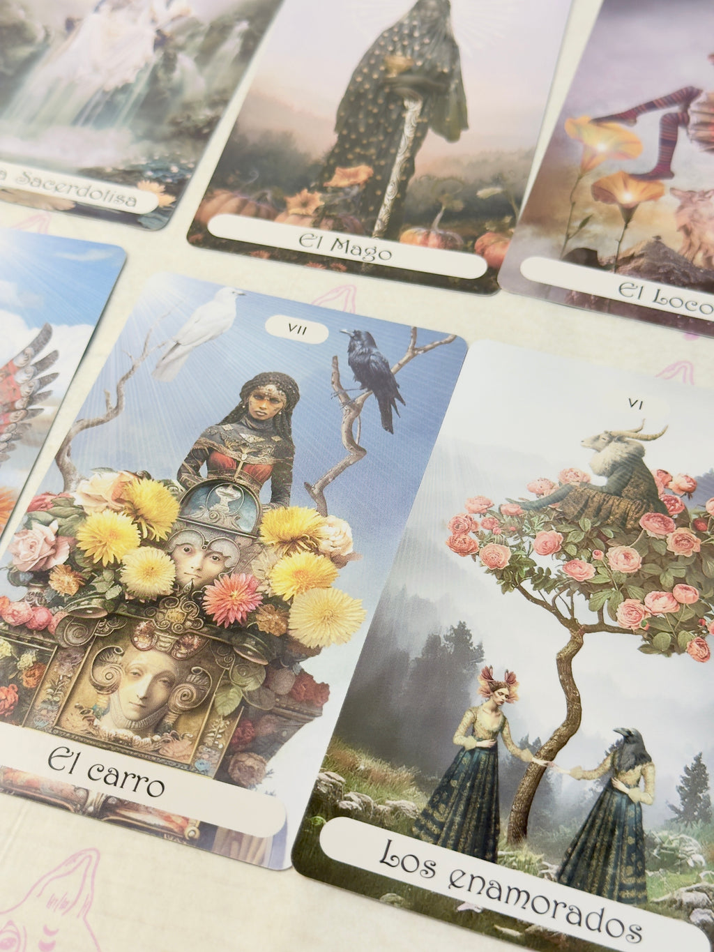 El Tarot del Bosque Oculto | 78 cartas + guía