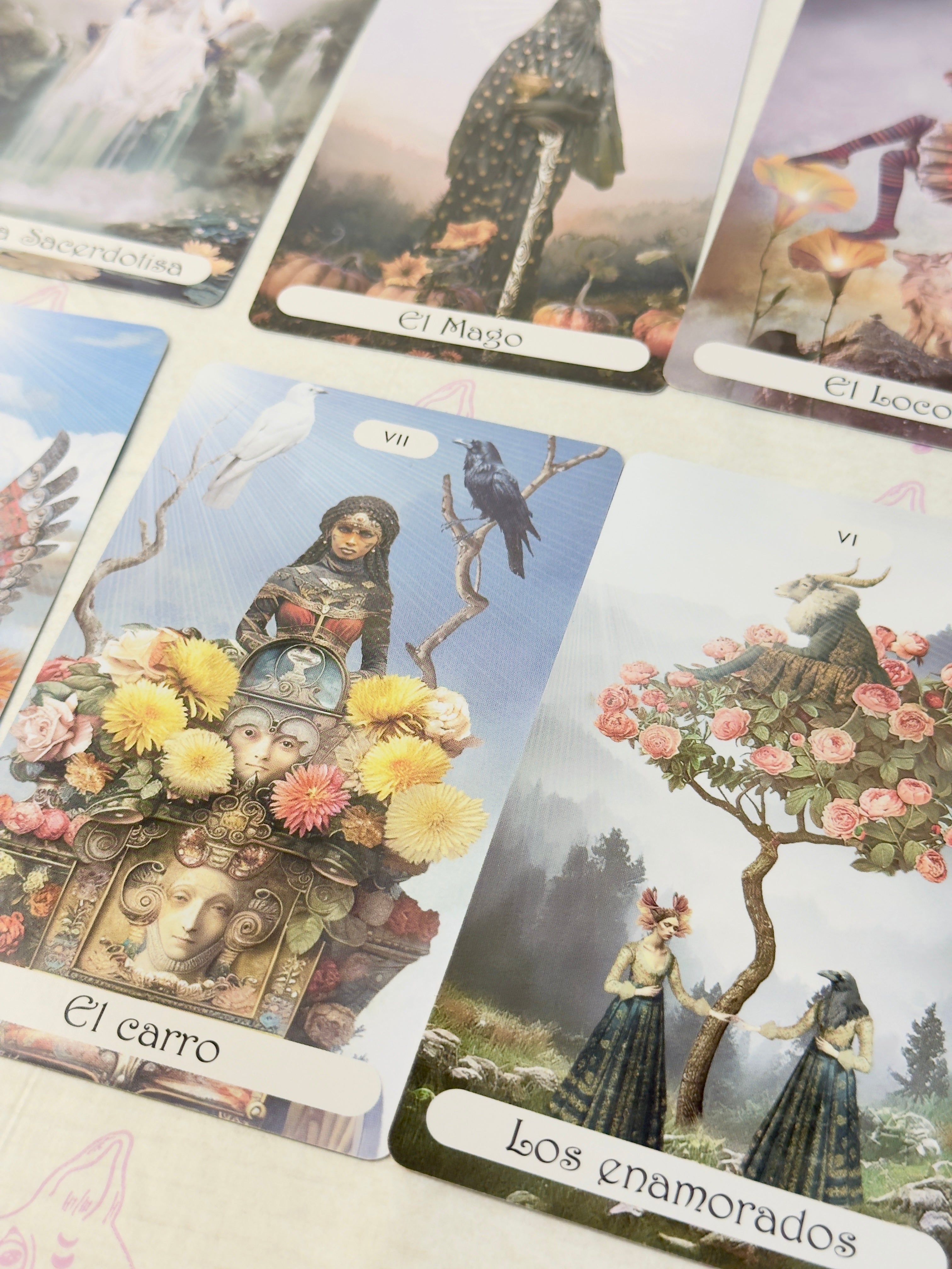 El Tarot del Bosque Oculto | 78 cartas + guía