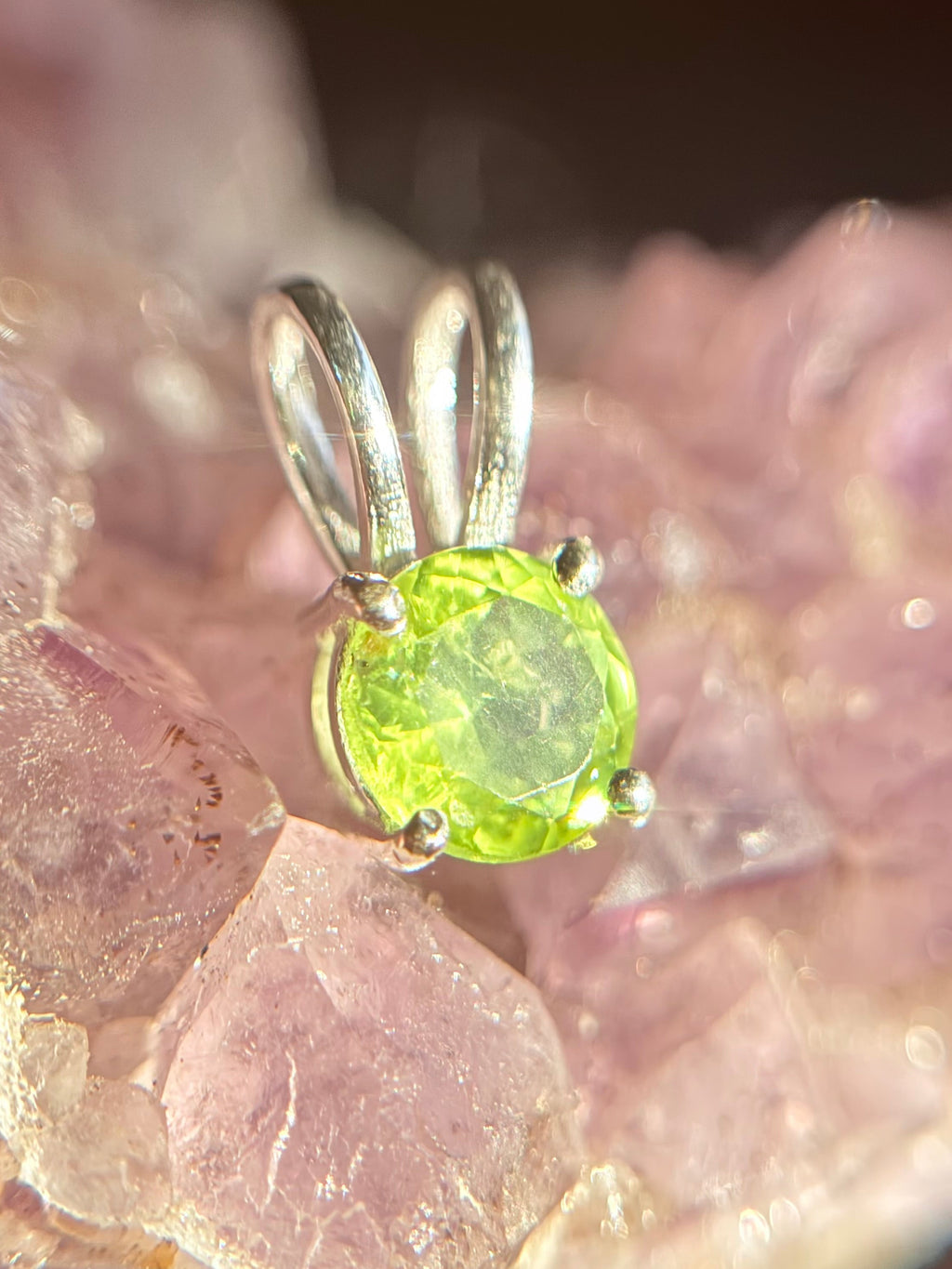 Colgante “Maeva” de Peridoto en Plata de Ley 925 | Abundancia y Éxito