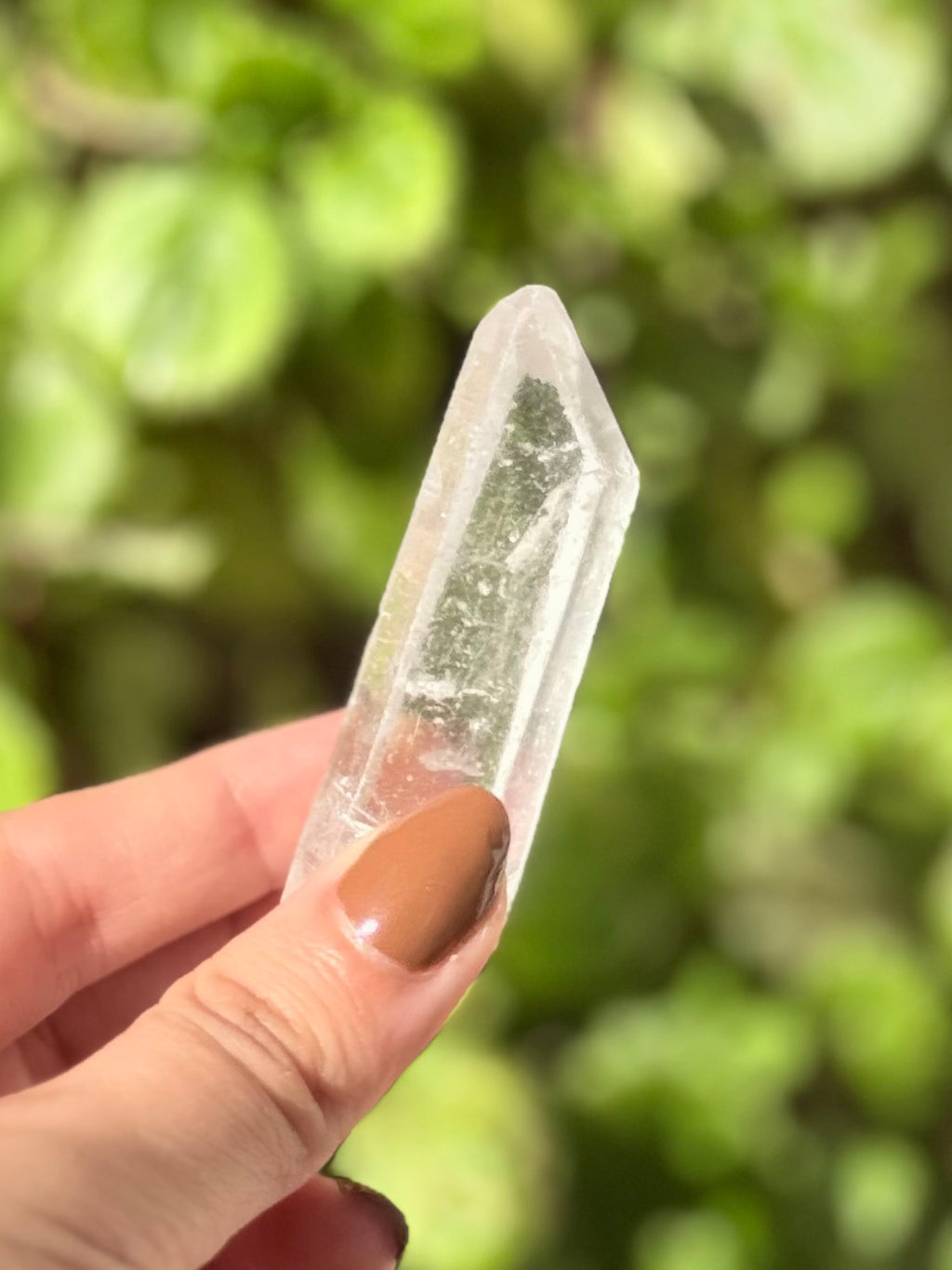 Puntas naturales de Cuarzo Cristal