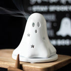 Soporte Fantasma Boo para velas de té o conos de incienso